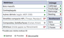 Mèche à défoncer HWM Semi-finition Ø20 LC.52 LU.52 LT.100 Q20 Z3 Hél. Positive Rot.Droite