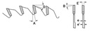 Lame circulaire HW Ø180 Ep.1.5 x 0.9-2.0 Z30 Dent.B.Alternée (WZ) Positif d30 