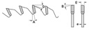 Lame circulaire HW Ø350 Ep.3.2 x 2.2 Z54 Dent.B.Alternée (WZ) Positif d30 TE02 (trio)