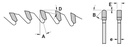 Lame circulaire HW Ø400 Ep.3.8 x 3.2 Z60 Dent.Trap.Plate (FZ/TR) Positif d30 TE03 (2/10/60)