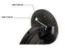 Tête support pour multipente  Ht. 50 
