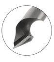 Mèche à percer HSS Hélice unique pointe 60° Ø18 LU.340 LT.460 Q13 Hexagonale Z1 Rot.Droite 