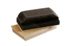 Garniture pour cale à poncer Papier latex dos feutrine Stearat Larg.70 x120 GR.80 