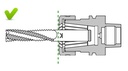 Clé de serrage dynamométrique Ecrou EOC25 (GRS25) (Standard ou à roulement) Long.380 