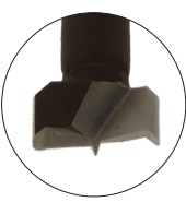 Mèche à percer HWM Borgne Ø5 LU.35 LT.70 Q10 Méplat Z2 Rot.Droite 