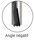 Mèche à défoncer Diamant ( H=3.5) Finition Ø8 LC.15 LU.24 LT.70 Q8 Z2 Coupe neutre Rot.Droite - Corps HWM