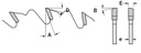 Lame circulaire HW Ø550 Ep.5.2 x 3.6 Z48 Dent.B.Alternée (WZ) + limiteurs Positif d30 TE03 (2/10/60)
