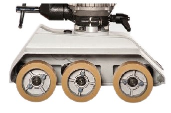 Roue d'entraineur   Caoutchouc  Ø 90  Larg. 50  d 15   + 1 clavette   FESTO 