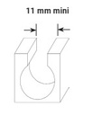 Mèche à profiler   à plaquettes HW   Boule   R9.5  Ø 19  LC. 17  LU. 17  LT. 67  Q 12  Z 2   Biaise positive  Rot. Droite 
