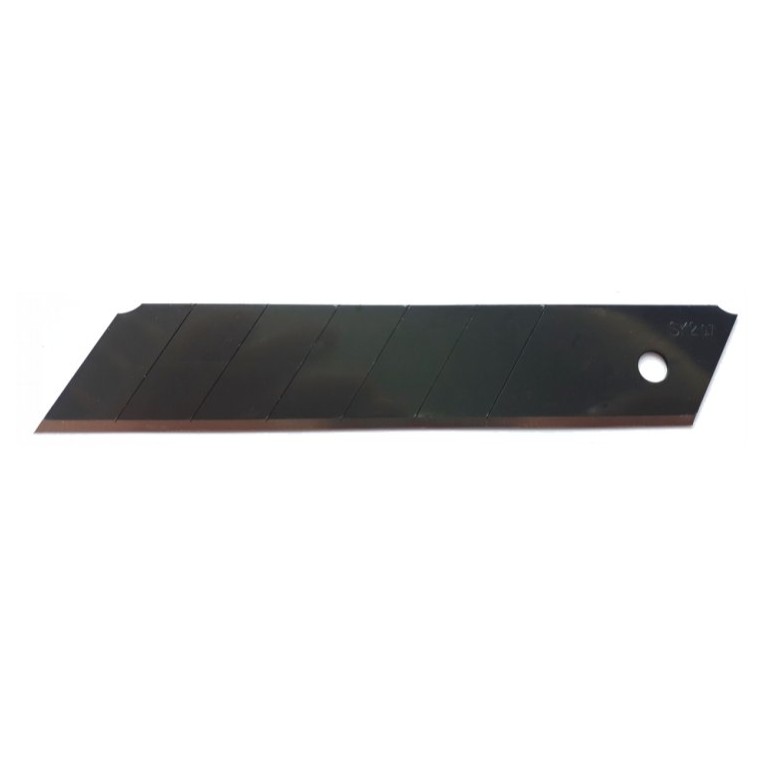 Pack de 10 lames de cutter noire SK2 18mm 