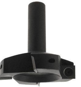 Mèche à surfacer   à plaquettes HW  Ø 80  LC. 13.7  LU. 13.7  LT. 84.5  Q 20 Z 4   Coupe biaise négative  Rot. Droite