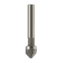 Fraise conique "Trident" DIN335-C HWM 90° Ø2 Ø2=8.3 LT.50 Q6.3 Cylindrique Z3 Rot.Droite 