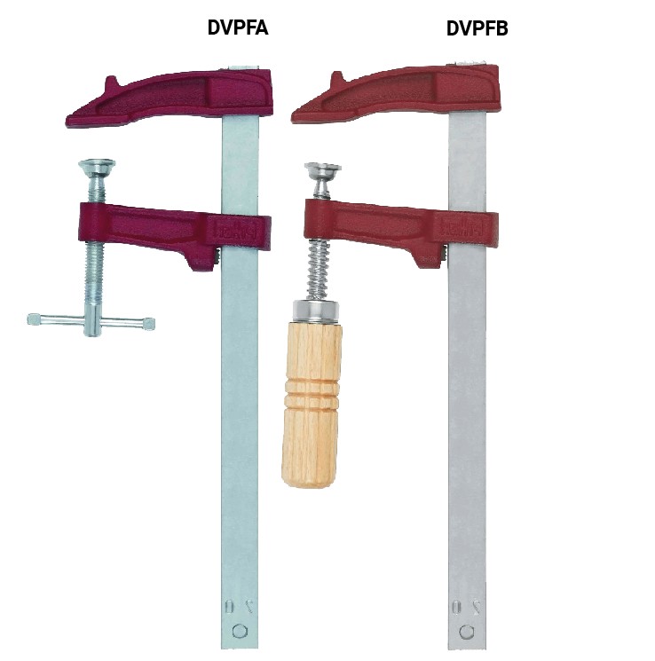 Presse rapide à poignée vissable LG.150 Saillie 70 4000N Poignée bois
