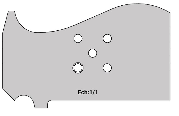 Jeu de 2 déflecteurs Rotoprofil   Louis Philippe Ht.93   pour P.O. O40.01 