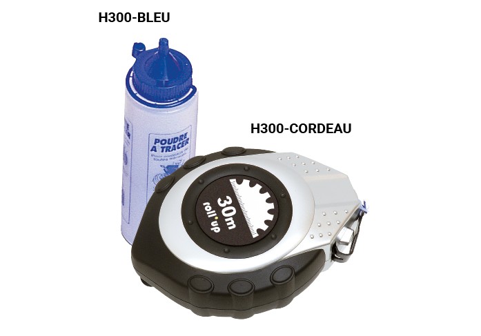 Cordeau traceur 30m Bleu (+ recharge poudre 200g)
