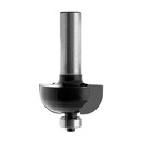 Mèche à profiler HW Brasé Gorge R15 Ø43 LC.18 LU.18 LT.68 Q12 Z2 Rlmt.à l'extrémité Rot.Droite 