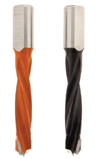 Mèche à percer HW brasé Borgne Ø6 LU.43 LT.70 Q10 Méplat Z2 Rot.Droite 