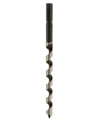 Mèche à percer HSS Hélice unique pointe filetée Ø10 LU.310 LT.380 Q8.4 Hexagonale Z1 Rot.Droite 