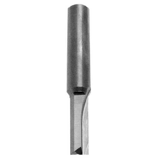 Mèche à défoncer HWM Finition Ø7 LC.19 LU.19 LT.51 Q6 Z2+1 Coupe neutre Rot.Droite