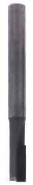Mèche à défoncer Diamant ( H=3.5) Finition Ø10 LC.15 LU.28 LT.75 Q10 Z1 Coupe biaise négative Rot.Droite - Corps HWM