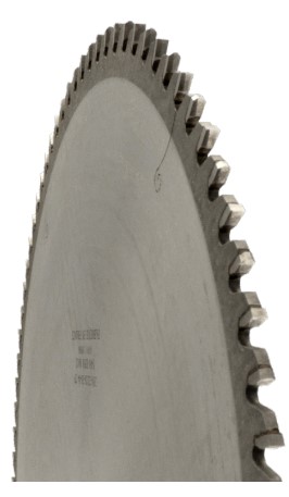 Lame circulaire HW Ø450 Ep.4.0 x 3.2 Z108 Dent.Trap.Plate (FZ/TR) Positif d30 TE06 (2/11/63)