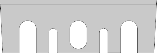 Fer rabot portatif   HW  Long. 82  Larg. 28  Ep. 3 