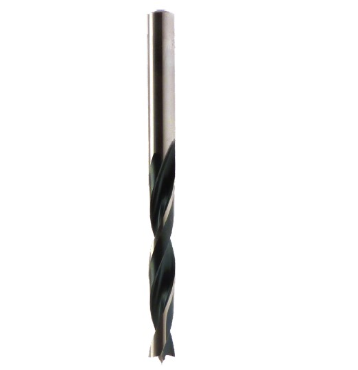 Mèche à percer HSS 3 pointes Ø4 LU.43 LT.75 Q4 Cylindrique Z2 Rot.Droite 