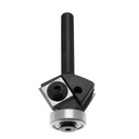 Mèche à affleurer à plaquettes HW Chanfrein 30° Ø26 LC.10 LU.10 LT.60 Q6 Z2 Rlmt.à l'extrémité Rot.Droite 