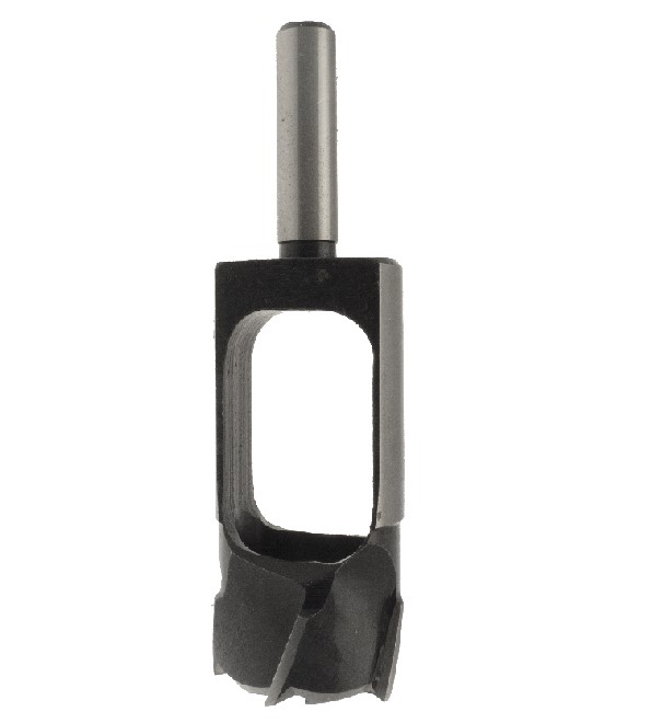 Mèche à bouchon Acier Ø40 LU.100 LT.160 Q16 Cylindrique Z6 Rot.Droite 
