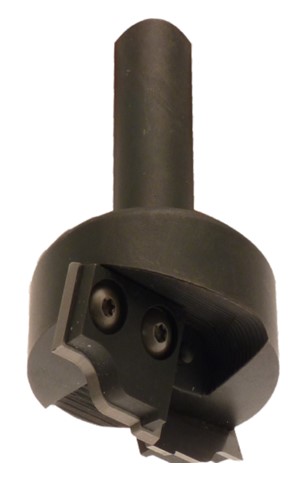 Mèche à profiler   à plaquettes HW   MULTIPROFIL   Type 2  Ø 60  LU. Section 11x30  LT. 95  Q 20  Z 2   Biaise négative  Rot. Droite 