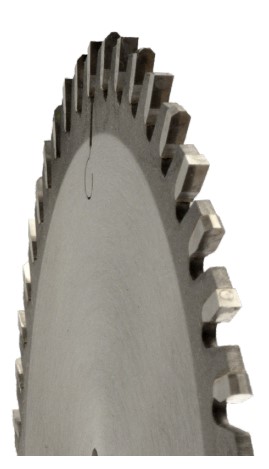 Lame circulaire HW Ø180 Ep.2.8 x 1.8 Z56 Dent.Trap.Plate (FZ/TR) Positif d30 TE05 (2/6/32)