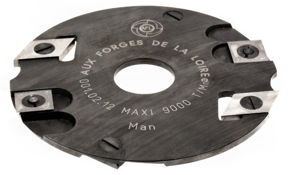 P.O. à rainer   à plaquettes HW   Lamello Biscuit  Ø 100  Ep. 4  x 3  d 22  Z 2+2+2 