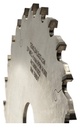 Inciseur conique Diamant Ø125 Ep.3.2-4.2 x 3.2 Z24 Dent.Conique (KON) Positif d22 ( H4.0)