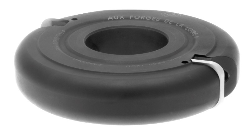 P.O. à profiler à plaquettes HW Congé R8 Ø140 LU.30 d50 Z2 Rot.Gauche / Droite Tr.Dessus / Dessous