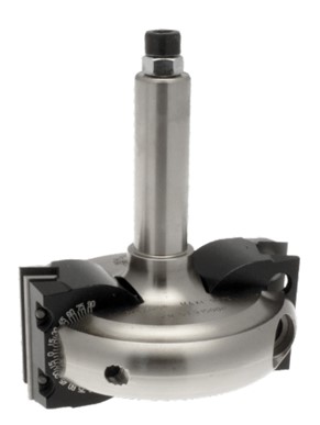 Mèche à profiler   à plaquettes HW   MULTIPENTE  Ø 106  LC. 50  LU. 50  LT. 117  Q 20  Z 2   Neutre  Rot. Droite 