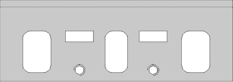 Fer rabot portatif   HW  Long. 82  Larg. 29  Ep. 3 
