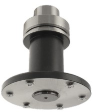 Cône porte-lame circulaire   HSK63F  A= 100   Flasque Ø110 + 6/M6/Ø90  d 30   Sans contre-flasque  Rot. Gauche / Droite 