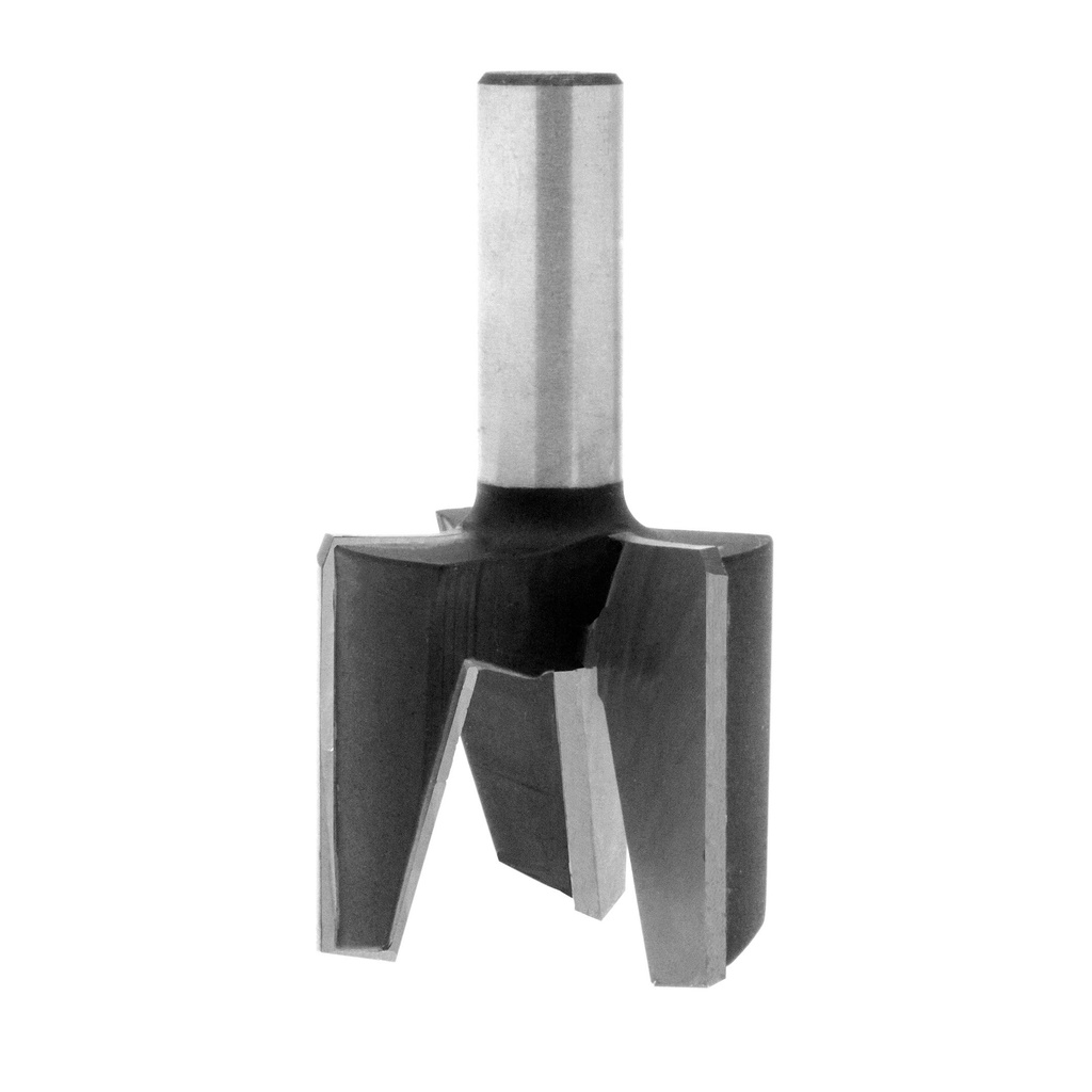 Mèche à profiler SolidSurface HW Brasé Bouchon conique 15° Ø23 LC.20 LU.20 LT.72 Q12 Z3 Rot.Droite 