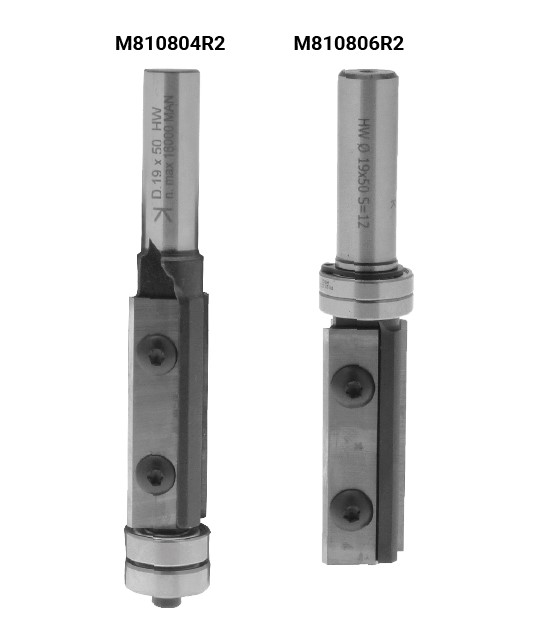 Mèche à affleurer à plaquettes HW Chanfrein 22° Ø26 LC.11 LU.11 LT.52 Q6 Z2 Rot.Droite 