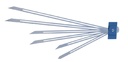 Marchigraphe 600/800/1000mm Inox (6 branches)