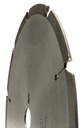 Lame circulaire HW Ø400 Ep.3.6 x 2.5 Z14 Dent.Trap. (TR) + limiteurs Positif d30 TE02 (trio)