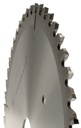 Lame circulaire HW Ø260 Ep.2.5 x 1.8 Z60 Dent.B.Alternée (WZ) Négatif d30 