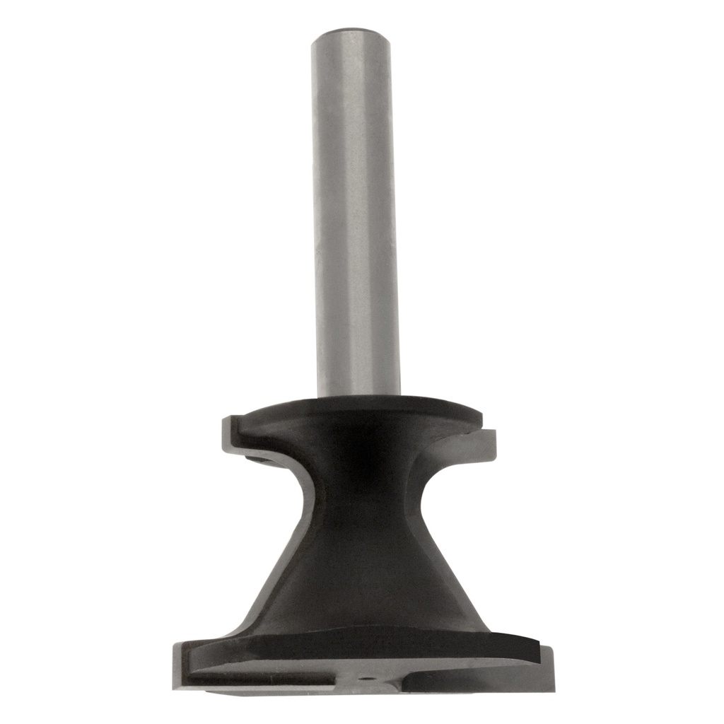 Mèche à profiler SolidSurface HW Brasé Bord de table Rayon R6.4 Ø54 LC.25 LU.25 LT.96 Q12 Z2 Rot.Droite 