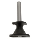 Mèche à profiler SolidSurface HW Brasé Bord de table Rayon R6.4 Ø54 LC.25 LU.25 LT.96 Q12 Z2 Rot.Droite 