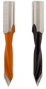 Mèche à percer HW brasé Débouchant Ø4 LU.27 LT.57.5 Q10 Méplat Z2 Rot.Droite 