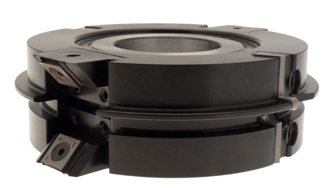 P.O. à profiler à plaquettes HW + 2 logements pour secteurs Bouvetage en S 11x12 Ø144 x 40 d50 Z2 Rot.Gauche / Droite