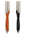 Mèche à percer HW brasé Débouchant Ø6 LU.27 LT.57.5 Q10 Méplat Z2 Rot.Gauche 