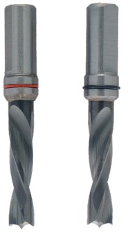 Mèche à façonner HWM Borgne Ø15 LU.27 LT.57.5 Q10 Méplat Z2 Rot.Gauche 