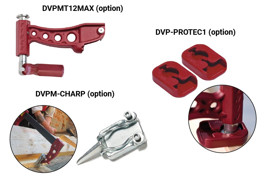 Tête mobile pour MAXIPRESS DVPM Saillie 160 