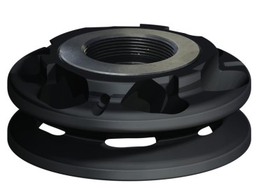 Ecrou antipoussière (kit)   EOC25 (GRS25)  D. 105  HT. 42  Rot. Droite 